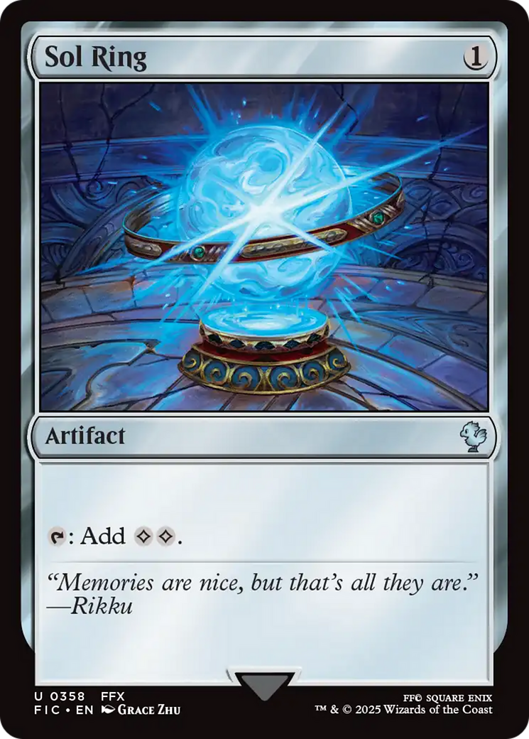 Sol Ring (0358) [FINAL FANTASY Commander] | Lots Moore NSW
