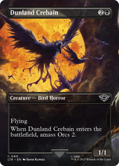 Dunland Crebain (Borderless Alternate Art) [The Lord of the Rings: Tales of Middle-Earth] | Lots Moore NSW