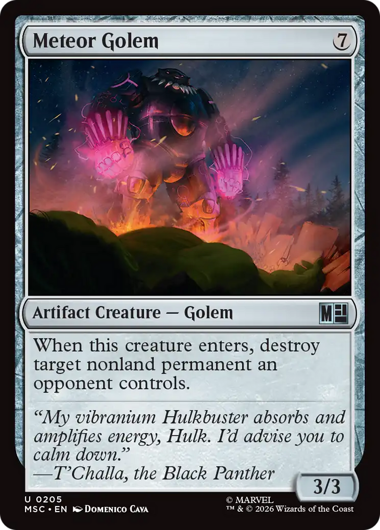 Meteor Golem [Marvel Super Heroes Commander] | Lots Moore NSW