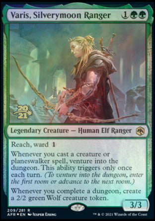 Varis, Silverymoon Ranger [Dungeons & Dragons: Adventures in the Forgotten Realms Prerelease Promos] | Lots Moore NSW