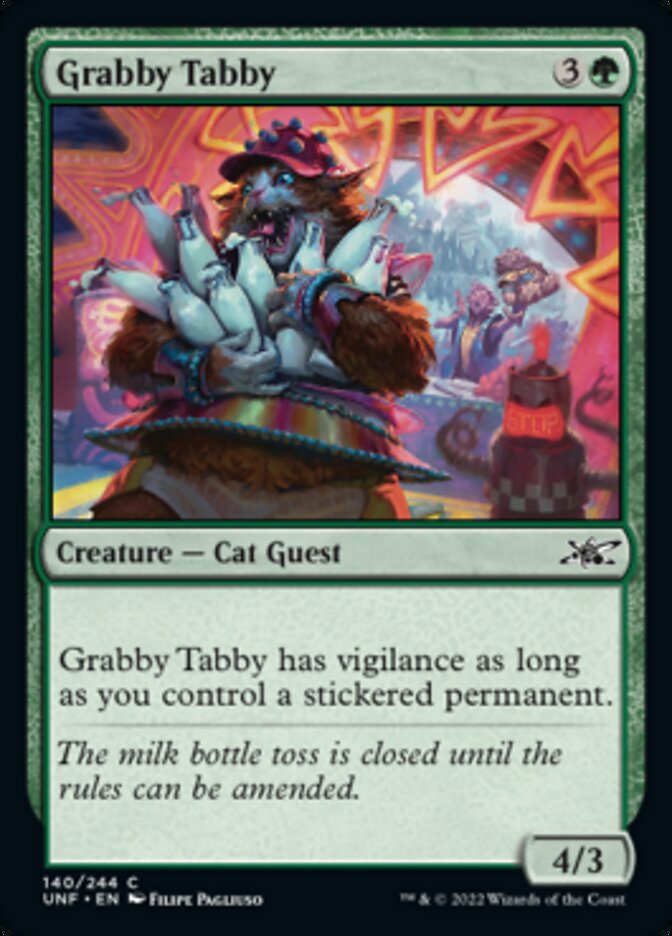 Grabby Tabby [Unfinity] | Lots Moore NSW