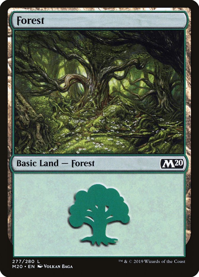 Forest (277) [Core Set 2020] | Lots Moore NSW