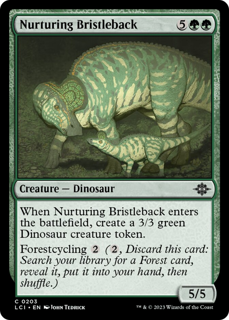Nurturing Bristleback [The Lost Caverns of Ixalan] | Lots Moore NSW