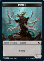 Demon // Fungus Beast Double-Sided Token [Commander 2021 Tokens] | Lots Moore NSW