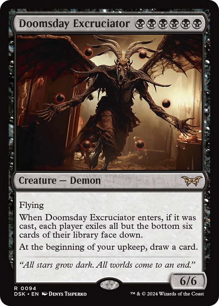 Doomsday Excruciator [Duskmourn: House of Horror] | Lots Moore NSW