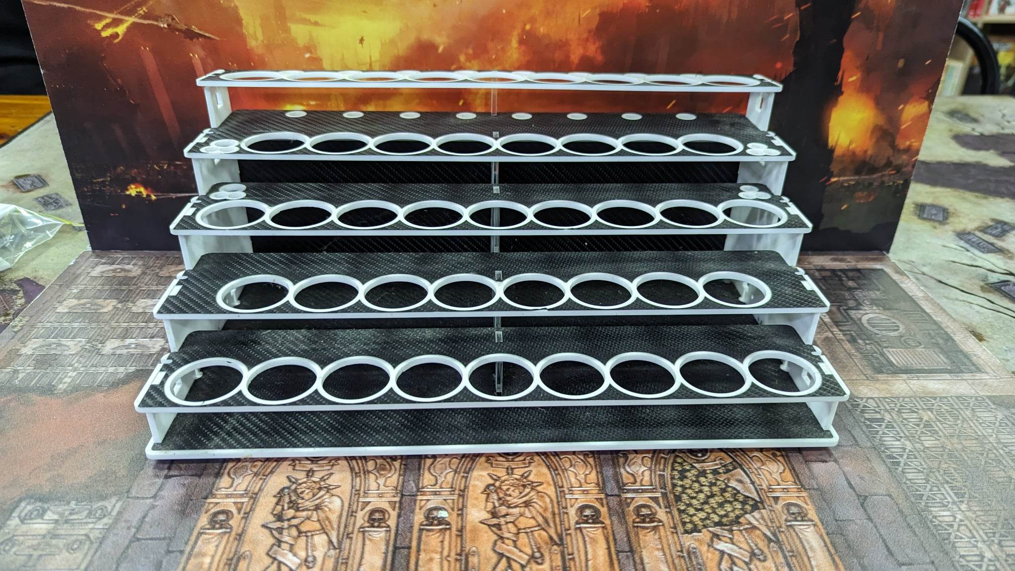 As Traded - 1x Paint Bottle Rack Organizer | Lots Moore NSW