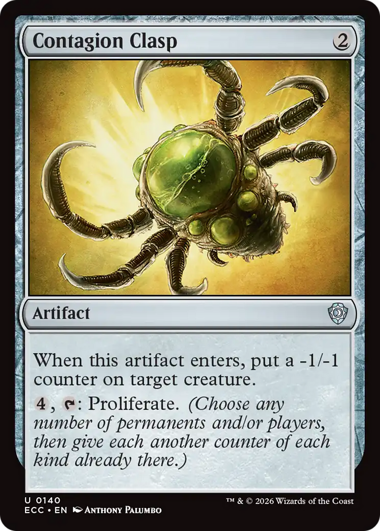 Contagion Clasp [Lorwyn Eclipsed Commander] | Lots Moore NSW