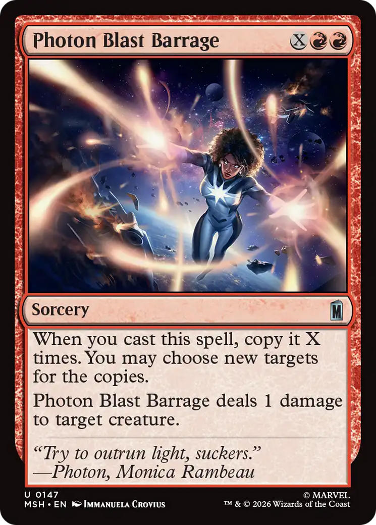 Photon Blast Barrage [Marvel Super Heroes] | Lots Moore NSW