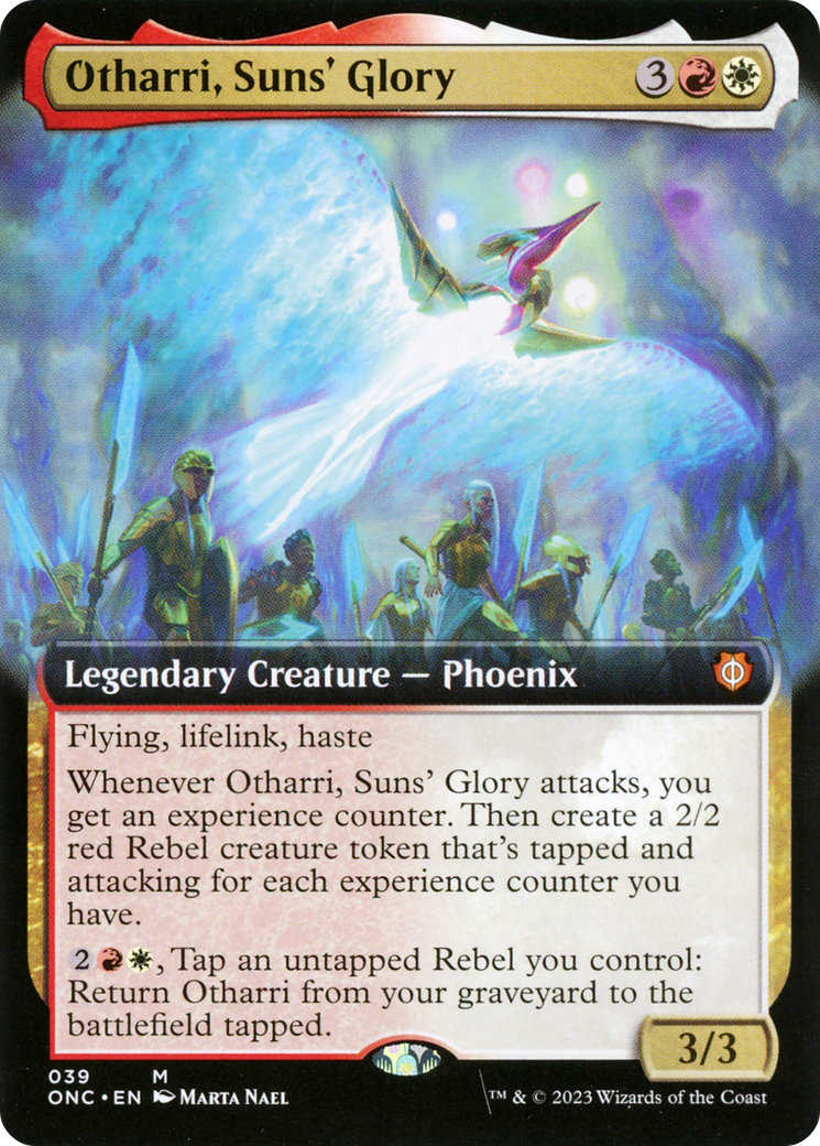 Otharri, Suns' Glory (Extended Art) [Phyrexia: All Will Be One Commander] | Lots Moore NSW