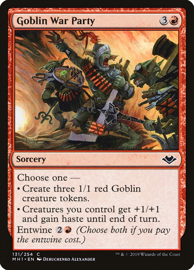 Goblin War Party [Modern Horizons] | Lots Moore NSW