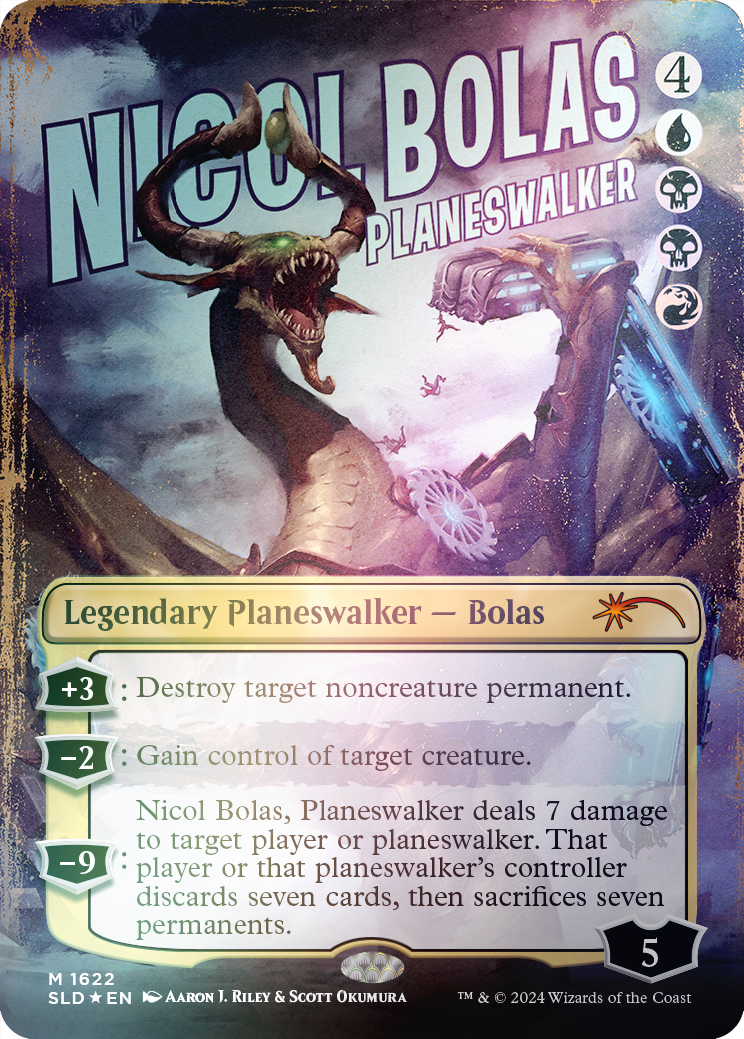 Nicol Bolas, Planeswalker (Rainbow Foil) [Secret Lair Drop Series] | Lots Moore NSW