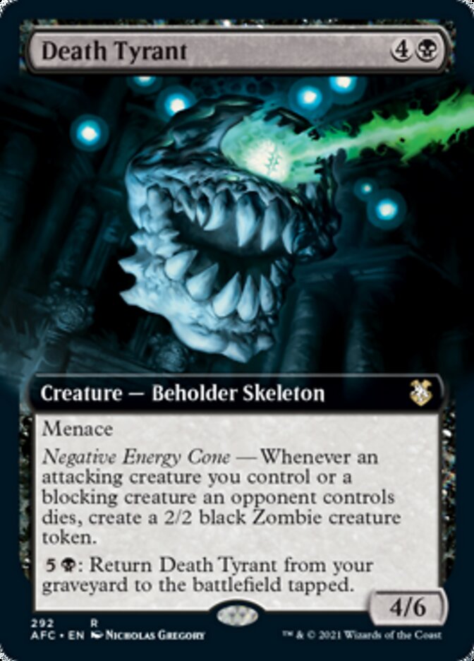 Death Tyrant (Extended Art) [Dungeons & Dragons: Adventures in the Forgotten Realms Commander] | Lots Moore NSW