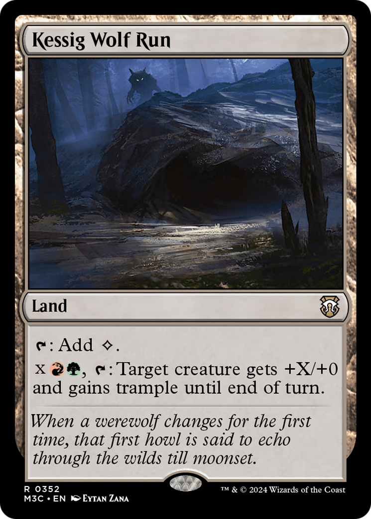 Kessig Wolf Run (Ripple Foil) [Modern Horizons 3 Commander] | Lots Moore NSW