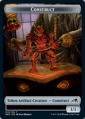 Construct (015) // Blood (017) Double-Sided Token [Challenger Decks 2022 Tokens] | Lots Moore NSW