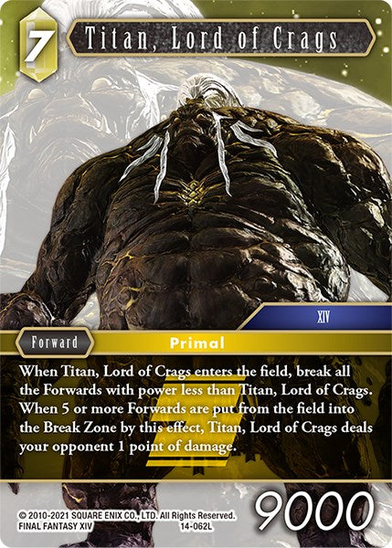 Titan, Lord of Crags [Opus XIV: Crystal Abyss] | Lots Moore NSW
