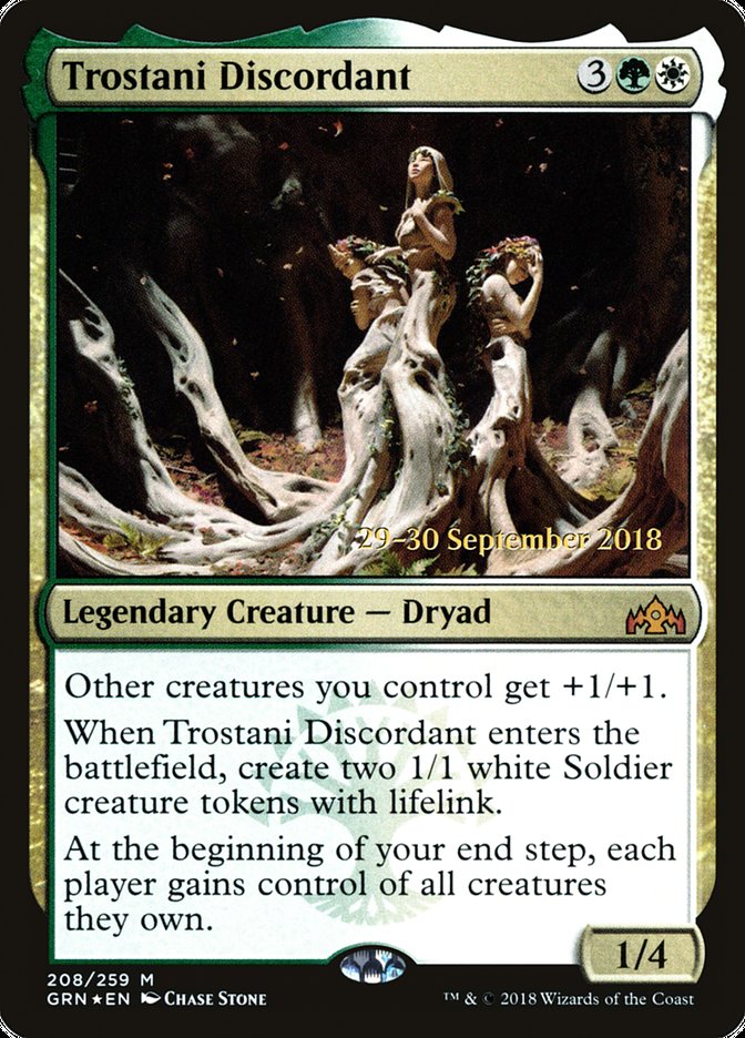 Trostani Discordant [Guilds of Ravnica Prerelease Promos] | Lots Moore NSW