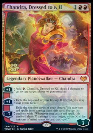 Chandra, Dressed to Kill [Innistrad: Crimson Vow Prerelease Promos] | Lots Moore NSW