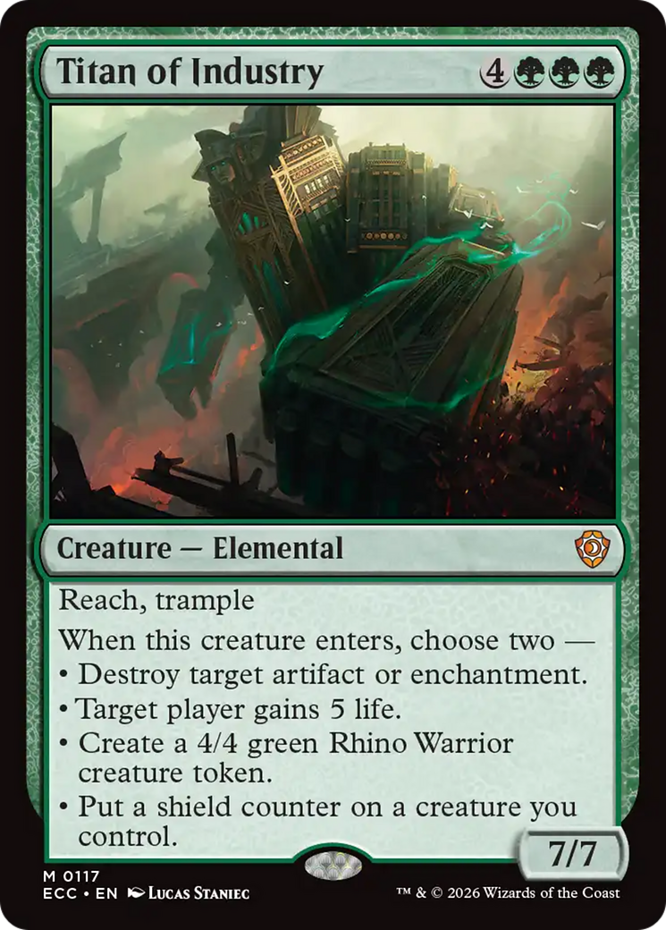 Titan of Industry [Lorwyn Eclipsed Commander] | Lots Moore NSW
