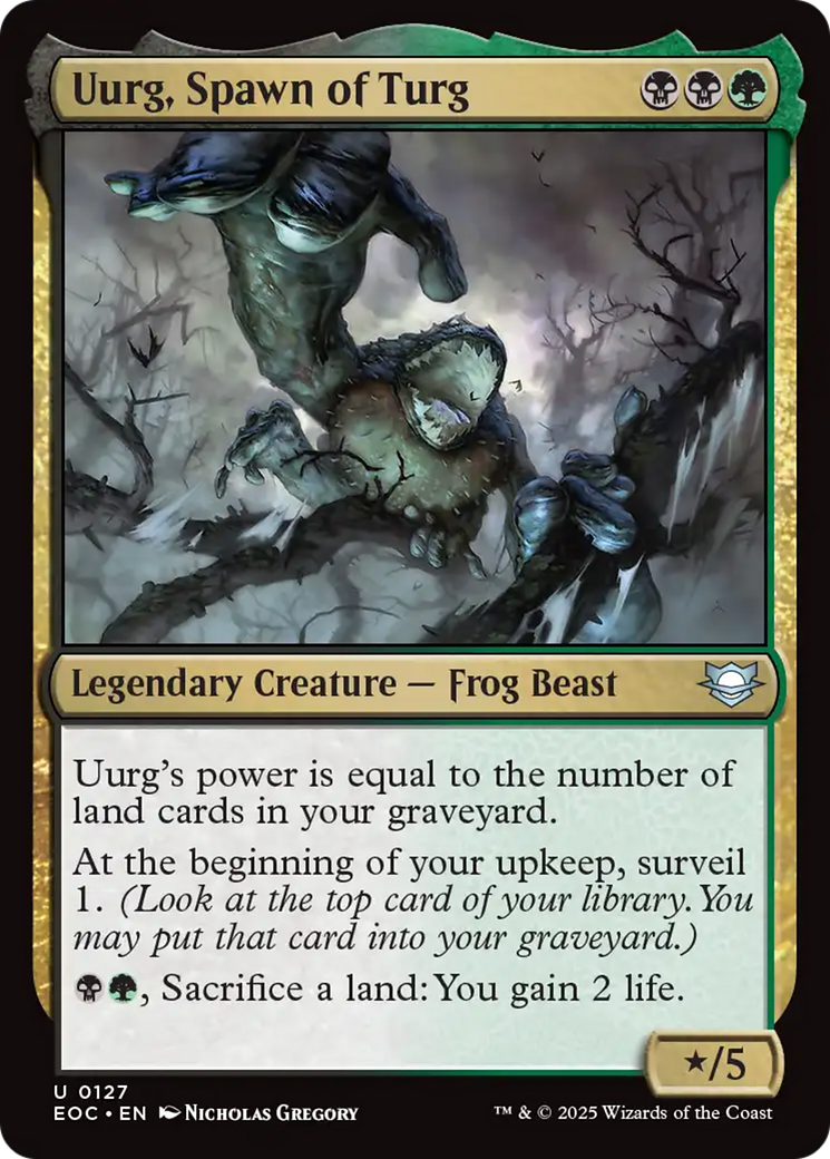 Uurg, Spawn of Turg [Edge of Eternities Commander] | Lots Moore NSW
