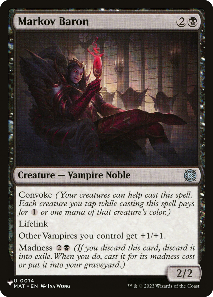 Markov Baron [The List] | Lots Moore NSW