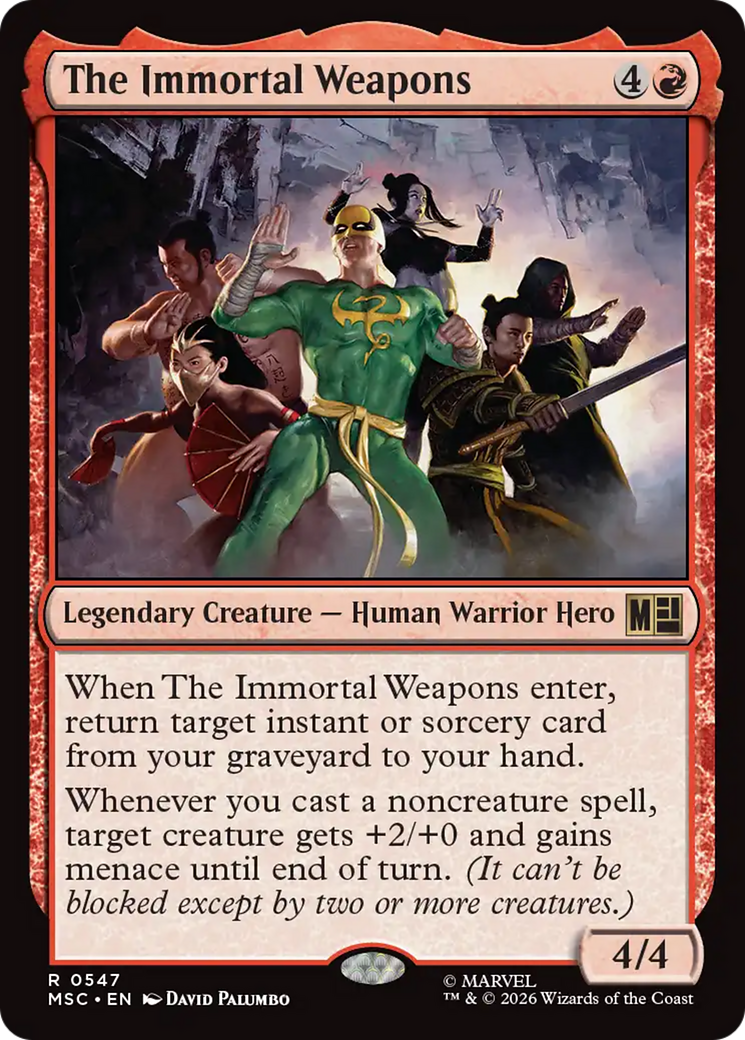 The Immortal Weapons [Marvel Super Heroes Commander] | Lots Moore NSW