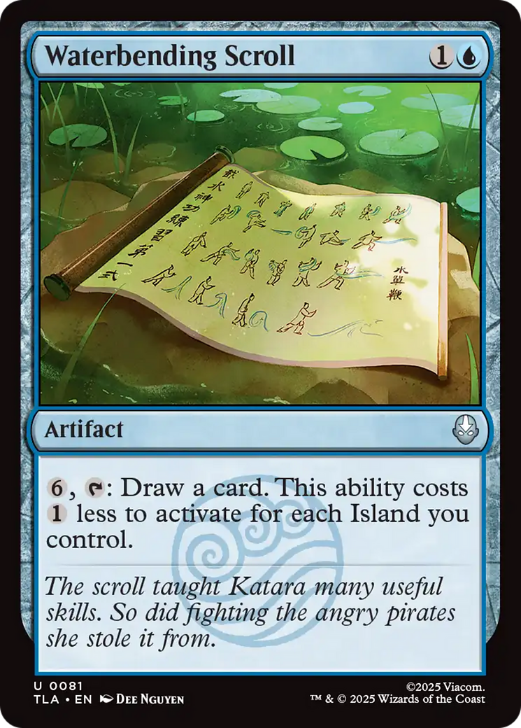Waterbending Scroll [Avatar: The Last Airbender] | Lots Moore NSW