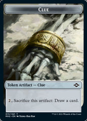 Clue (15) // Insect Double-Sided Token [Modern Horizons 2 Tokens] | Lots Moore NSW
