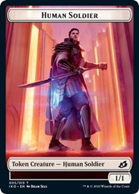 Human Soldier (005) // Zombie Double-Sided Token [Commander 2020 Tokens] | Lots Moore NSW