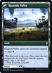 Kazandu Mammoth // Kazandu Valley [Zendikar Rising Prerelease Promos] | Lots Moore NSW
