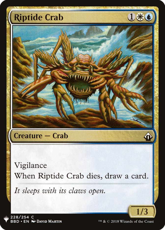 Riptide Crab [Mystery Booster] | Lots Moore NSW
