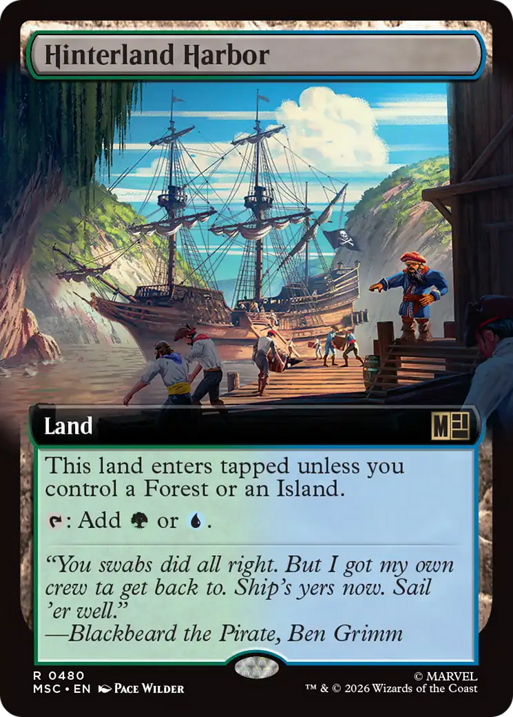Hinterland Harbor (Extended Art) [Marvel Super Heroes Commander] | Lots Moore NSW