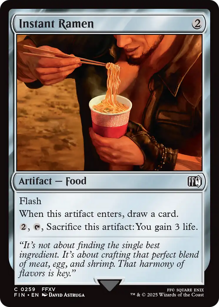 Instant Ramen [FINAL FANTASY] | Lots Moore NSW