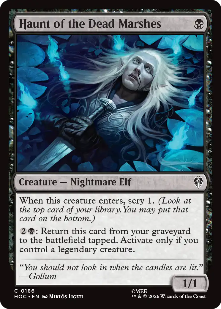 Haunt of the Dead Marshes [The Hobbit: Eternal-Legal] | Lots Moore NSW
