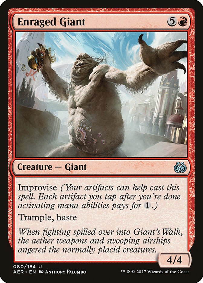 Enraged Giant [Aether Revolt] | Lots Moore NSW