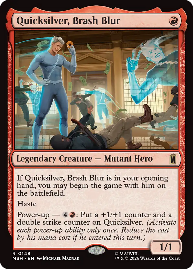 Quicksilver, Brash Blur [Marvel Super Heroes] | Lots Moore NSW
