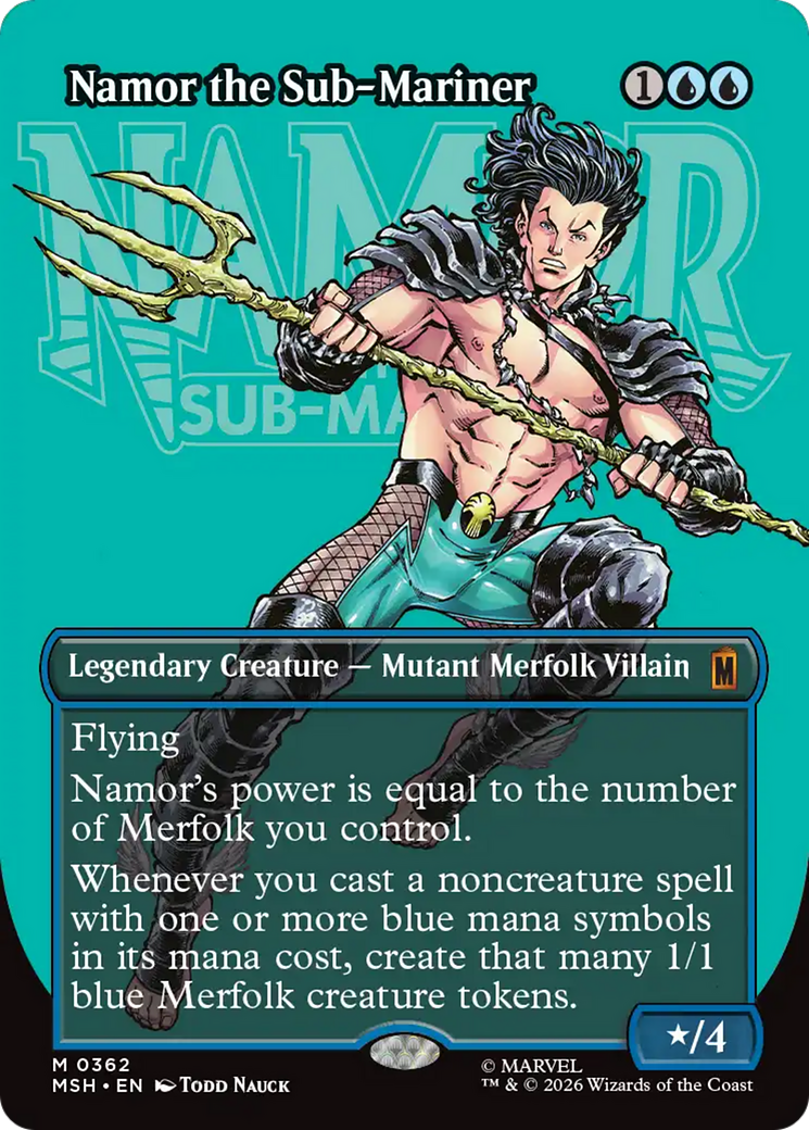 Namor the Sub-Mariner (Borderless) [Marvel Super Heroes] | Lots Moore NSW