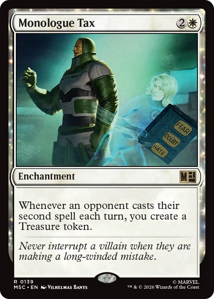 Monologue Tax [Marvel Super Heroes Commander] | Lots Moore NSW