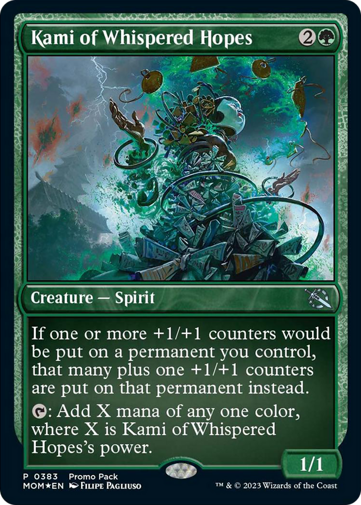 Kami of Whispered Hopes (Promo Pack) [March of the Machine Promos] | Lots Moore NSW