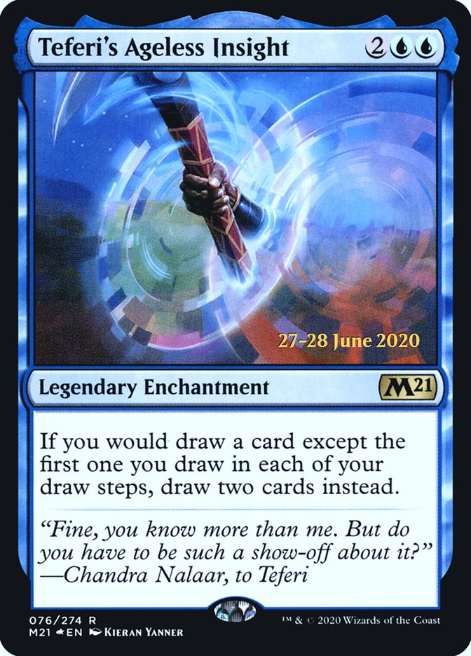 Teferi's Ageless Insight [Core Set 2021 Prerelease Promos] | Lots Moore NSW
