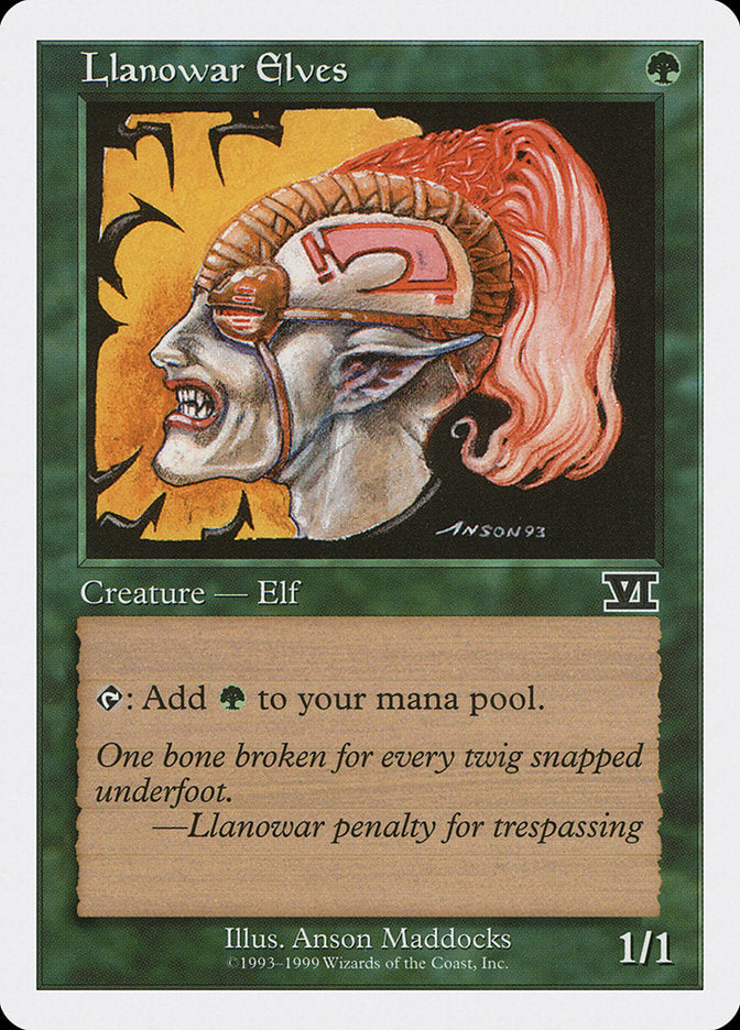 Llanowar Elves [Battle Royale] | Lots Moore NSW