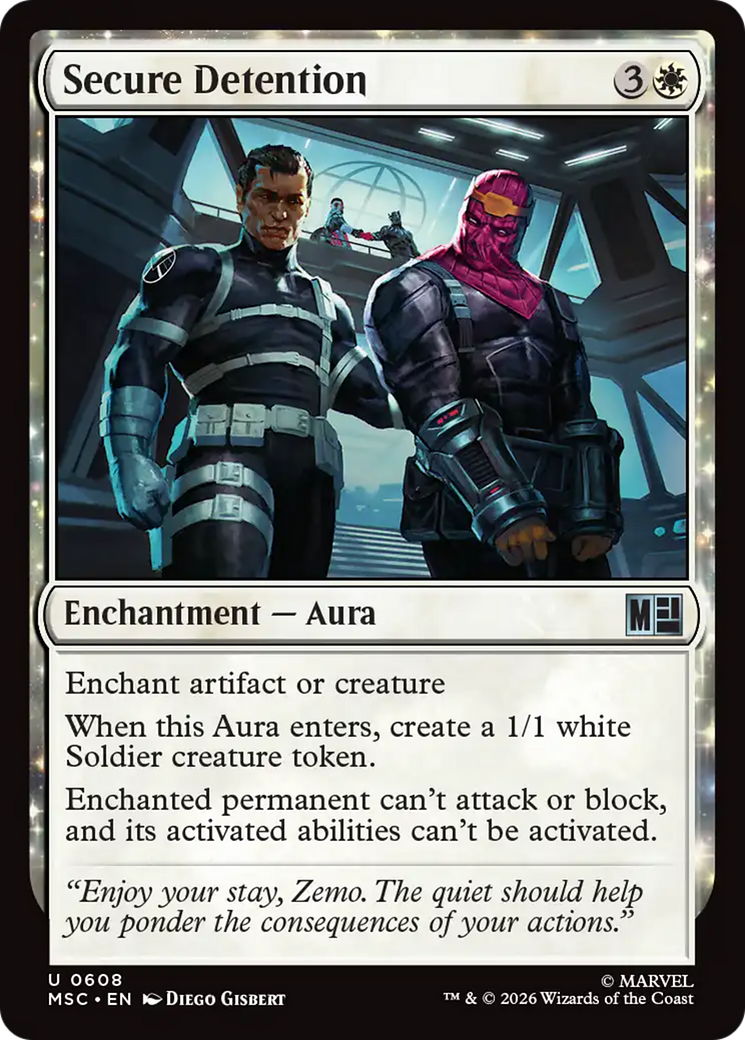 Secure Detention [Marvel Super Heroes Commander] | Lots Moore NSW