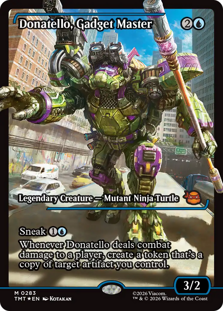 Donatello, Gadget Master (Showcase) [Teenage Mutant Ninja Turtles] | Lots Moore NSW
