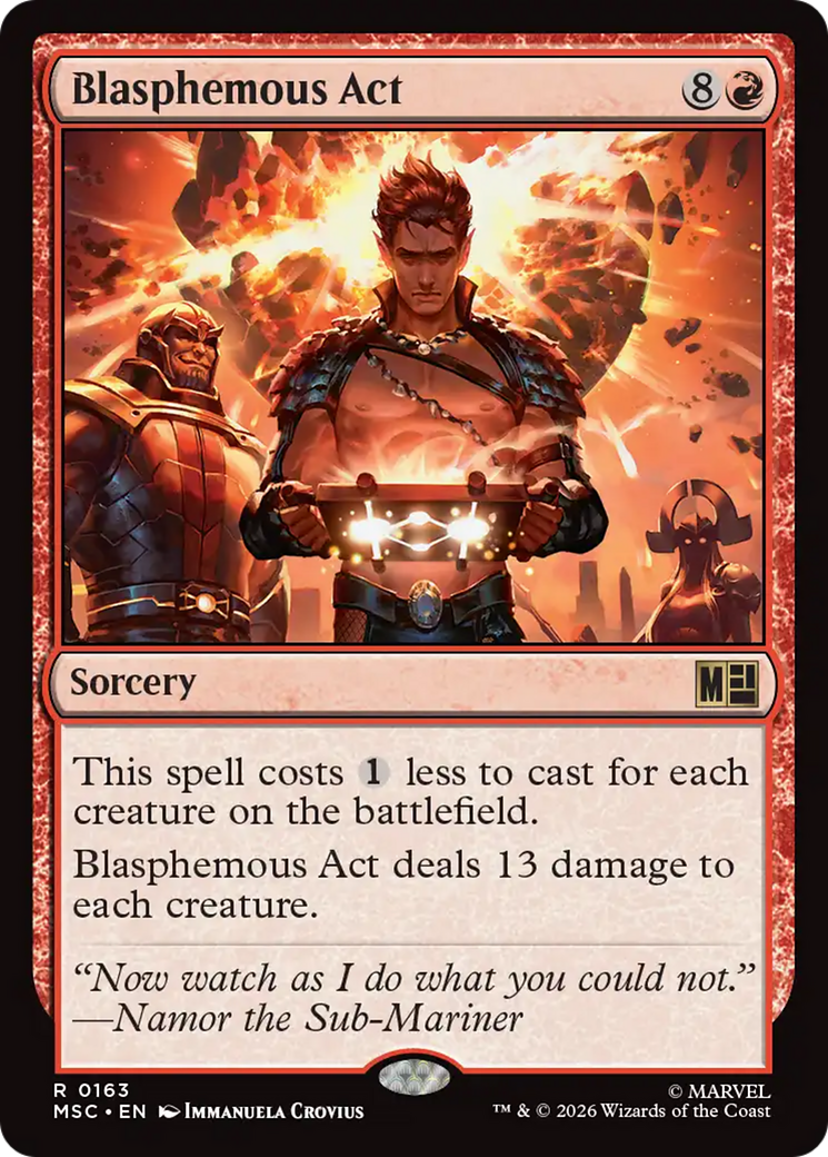 Blasphemous Act [Marvel Super Heroes Commander] | Lots Moore NSW