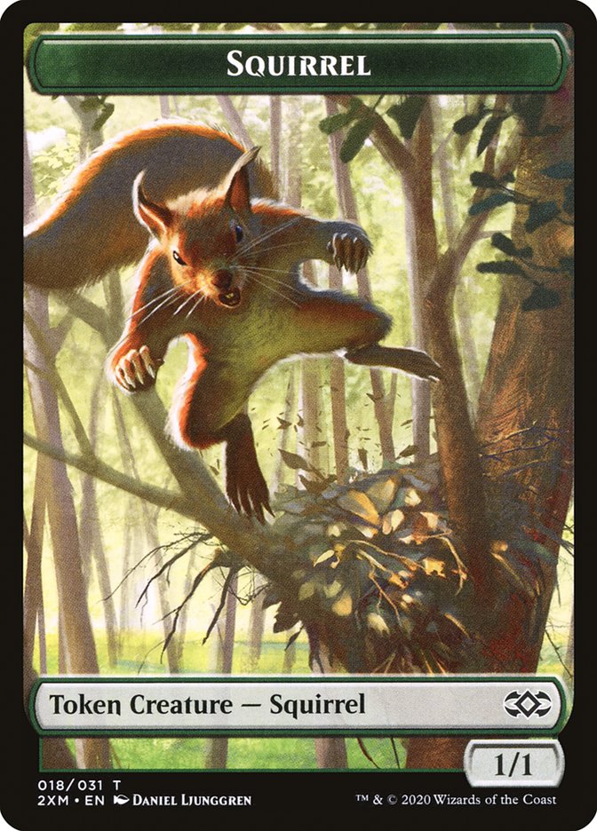Squirrel Token [Double Masters Tokens] | Lots Moore NSW