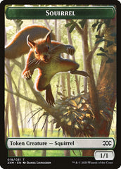Soldier // Squirrel Double-Sided Token [Double Masters Tokens] | Lots Moore NSW