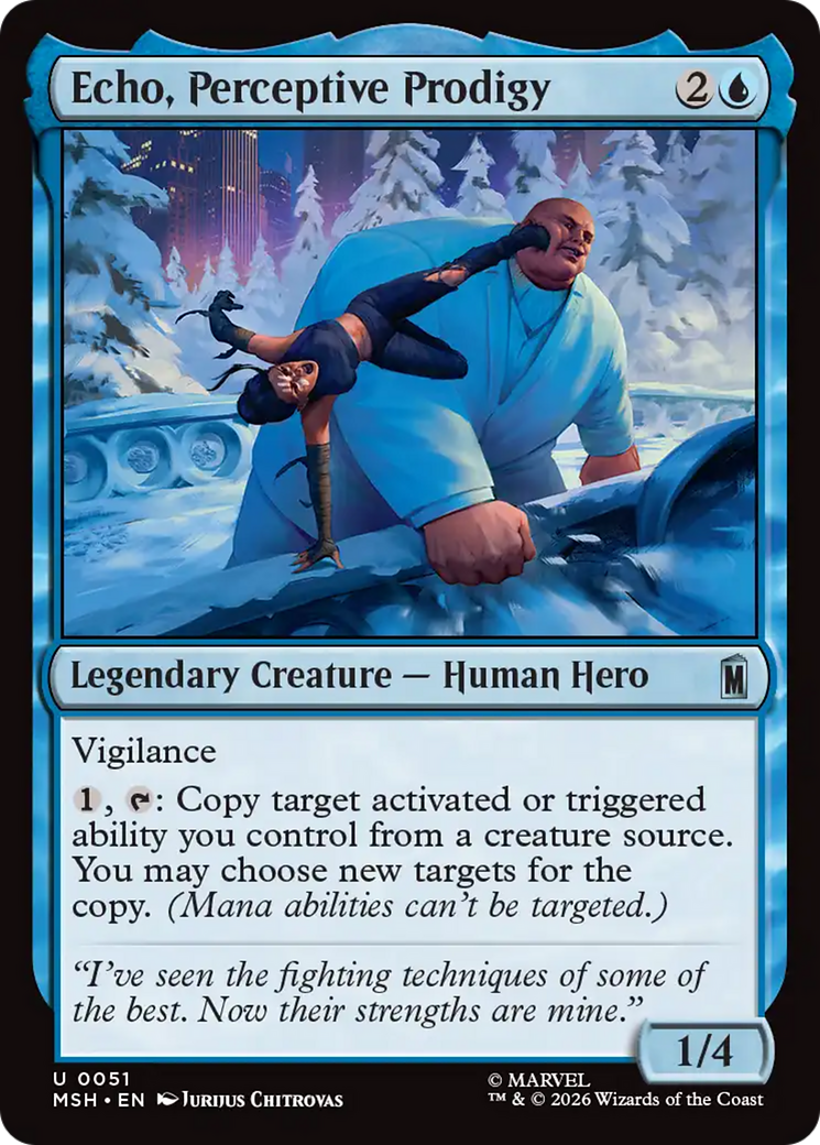 Echo, Perceptive Prodigy [Marvel Super Heroes] | Lots Moore NSW