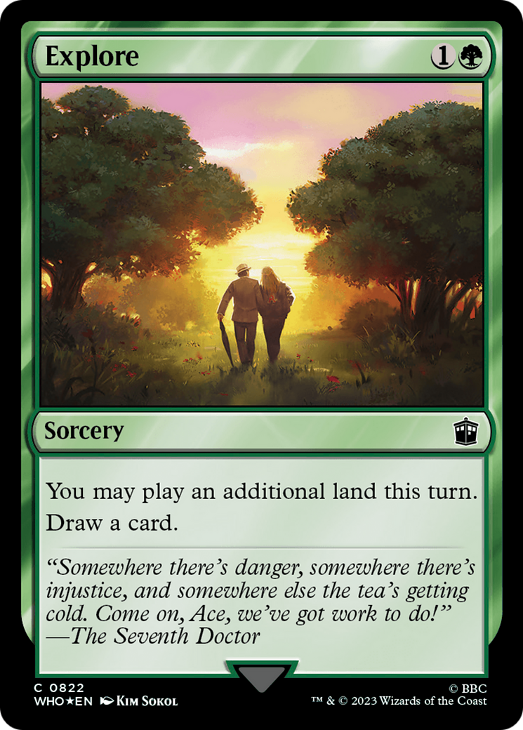 Explore (Surge Foil) [Doctor Who] | Lots Moore NSW