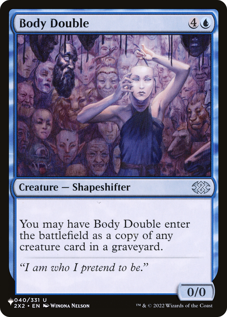 Body Double [The List Reprints] | Lots Moore NSW