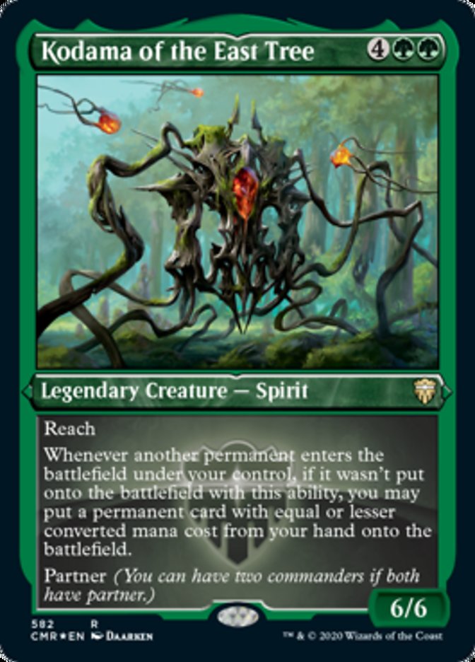 Kodama of the East Tree (Etched) [Commander Legends] | Lots Moore NSW