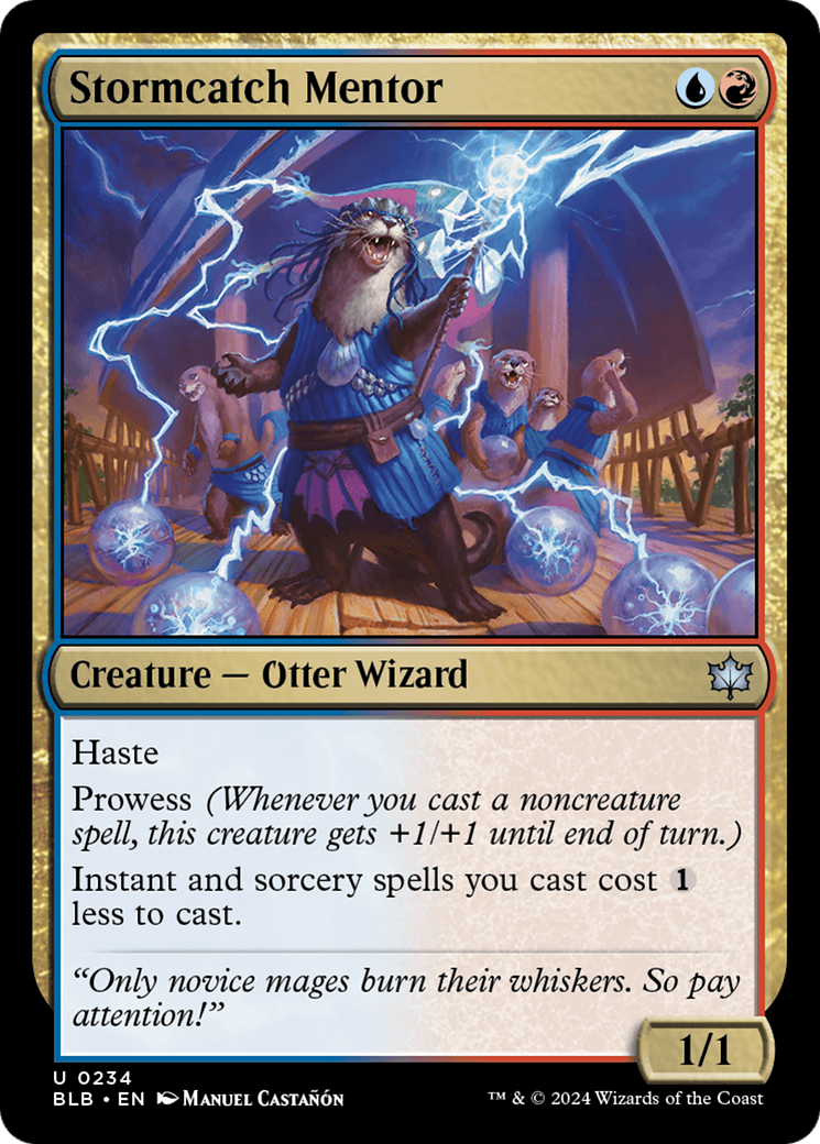 Stormcatch Mentor [Bloomburrow] | Lots Moore NSW